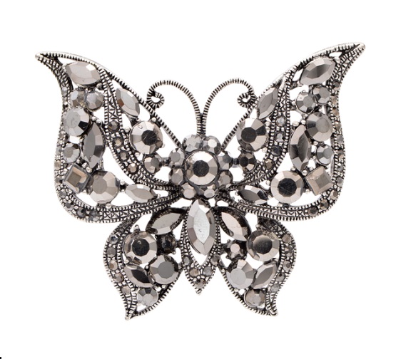 CRYSTAL Buttefly Brooches