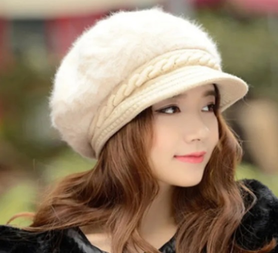 Faux Rabbit Fur Winter Hats