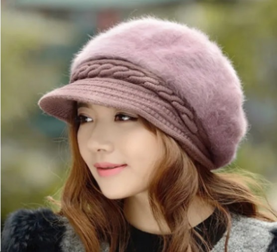 Faux Rabbit Fur Winter Hats