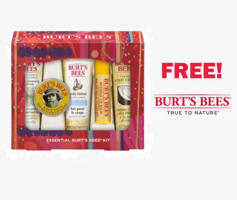 FREE Burt's Bees Skincare and Lip Care Products! Toronto, Ontario ONLY!