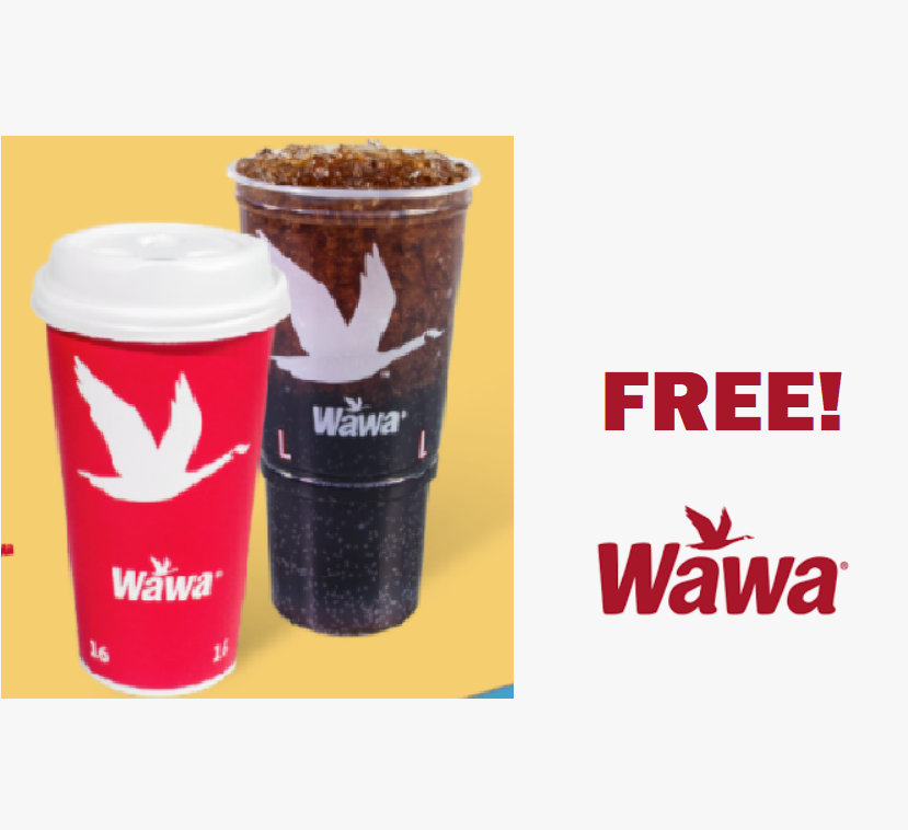 FREE Fountain Drink at Wawa